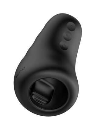 ECLIPSE Vibrating   Stroking Male Masturbator - Black
