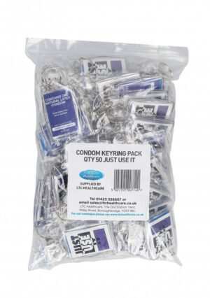 Key Rings- Just Use It - 50 pack - Afbeelding 3