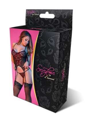 Merry Widow & G-Set - Black - S / M - Afbeelding 3