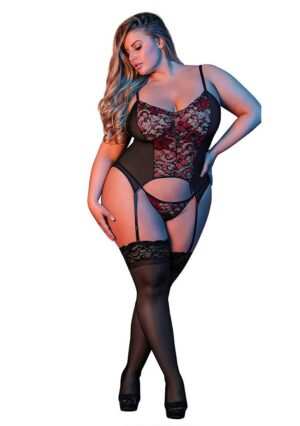 Merry Widow & G-Set - Black - S / M - Afbeelding 6