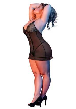 Chemise & G-Set - Black - QS - Afbeelding 6