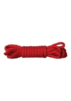 Kinbaku Mini Rope - 1.5m - Red - Afbeelding 3