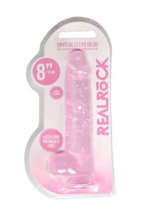 8" / 19 cm Realistic Dildo with Balls - Afbeelding 2