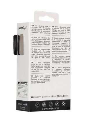 Mini Clitoris Power Bullet - black - - Afbeelding 3