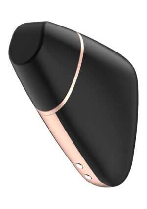 Love Triangle Air Pulse Stimulator + Vibration - Black - Afbeelding 3