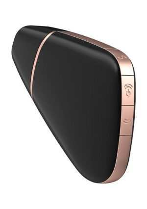 Love Triangle Air Pulse Stimulator + Vibration - Black - Afbeelding 4