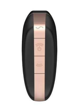 Love Triangle Air Pulse Stimulator + Vibration - Black - Afbeelding 5