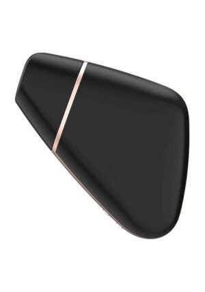 Love Triangle Air Pulse Stimulator + Vibration - Black - Afbeelding 6