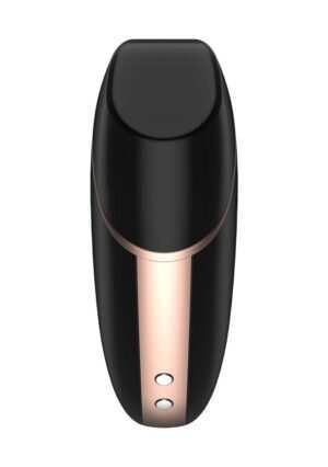 Love Triangle Air Pulse Stimulator + Vibration - Black - Afbeelding 7