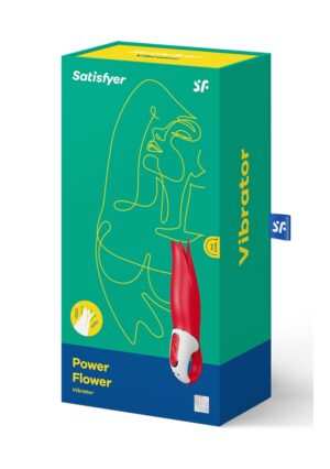 Power Flower Vibrator - Red