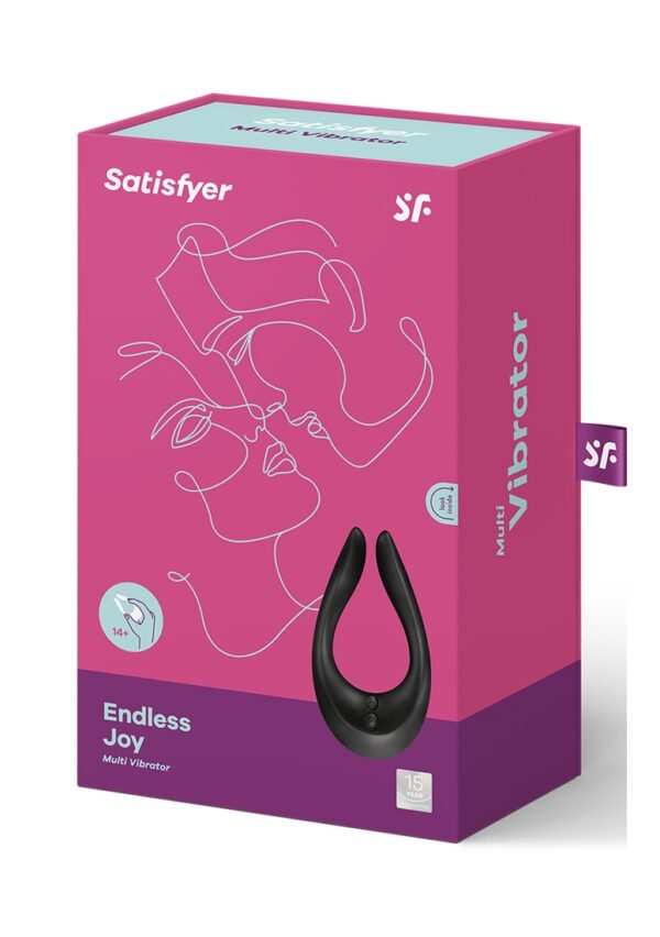 Endless Joy Multi Vibrator - Black