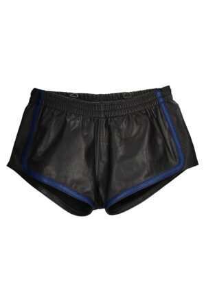 Versatile Shorts - Premium Leather - Black/Blu - S/M