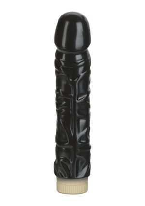 Quivering Cock - 8 Inch Black