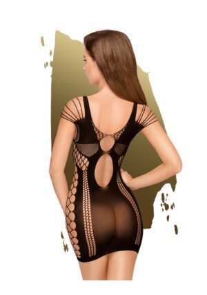 Juicy poison - Seamless mini dress - S-L - black - Afbeelding 3