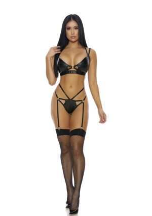 Spotlight - Cheetah Lingerie Set - Extra Larg - Afbeelding 3