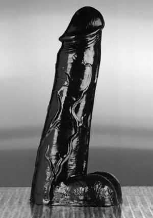Moby Huge 3 Foot Tall Super Dildo - Black