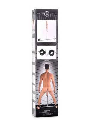 Squat Anal Impaler with Spreader Bar and Cuffs - Afbeelding 5