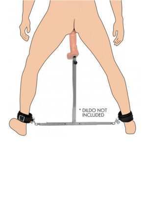 Squat Anal Impaler with Spreader Bar and Cuffs - Afbeelding 6