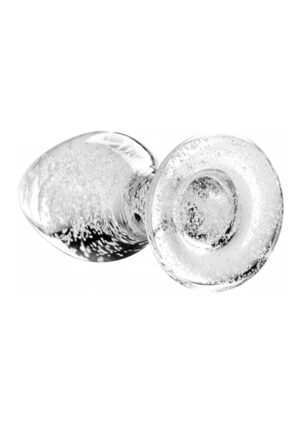 Glow-In-The-Dark Glass Anal Plug - Large - Afbeelding 4