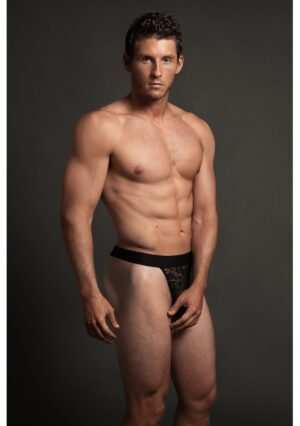 Luca Star Thong - Black - L/XL