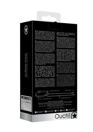 O-Ring With Nipple Clamps - Black - Afbeelding 3