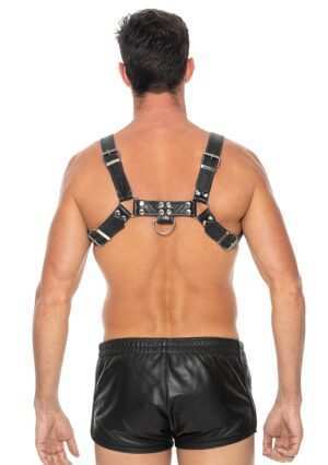 Chest Bulldog Harness - S/M - Black - Afbeelding 5