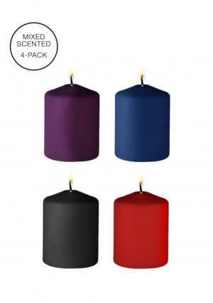Tease Candles - Mix scent - 4 Pieces - Mix
