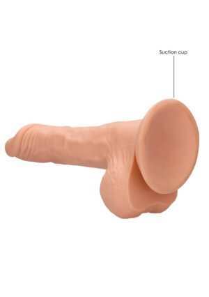 Dong with testicles 8'' - Flesh - Afbeelding 6