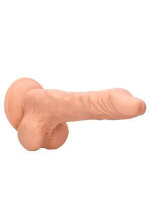 Dong with testicles 8'' - Flesh - Afbeelding 7