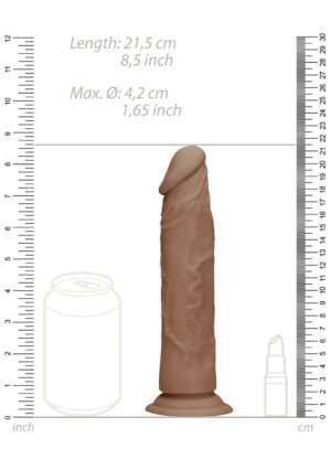 Dong without testicles 8'' - Tan - Afbeelding 8