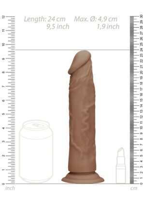 Dong without testicles 9'' - Tan - Afbeelding 8