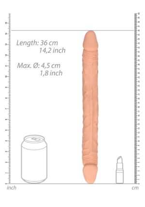 Double Dong 14'' - Flesh - Afbeelding 5