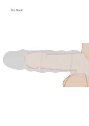 Penis Sleeve 7" - Flesh - Afbeelding 9