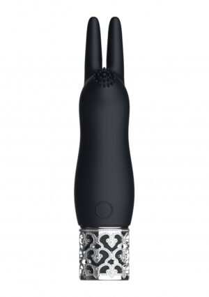 Elegance - Rechargeable Silicone Bullet - Black - Afbeelding 4