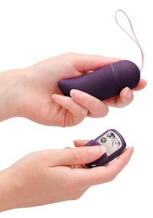 Wireless Vibrating G-Spot Egg - Big - Purple - Afbeelding 9