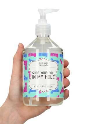 Anal Lube - SLIDE YOUR POLE IN MY HOLE - 500 ml - Afbeelding 3