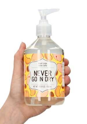 Anal Lube - NEVER GO IN DRY - 500 ml - Afbeelding 3