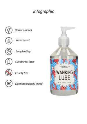Masturbation Lube - WANKING LUBE - 500 ml - Afbeelding 5