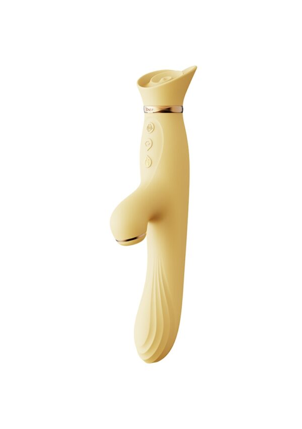 f02502 1.jpg ROSE Vibrator - Lemon Yellow