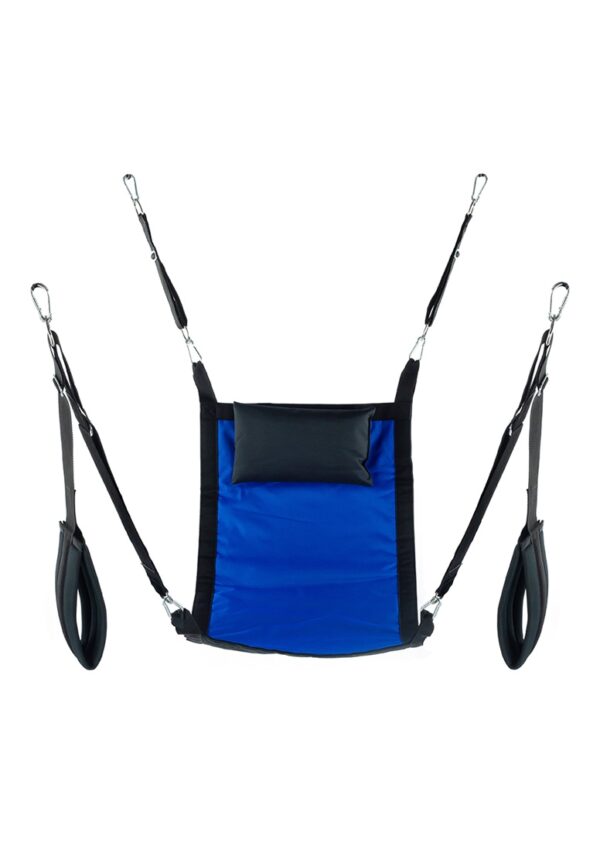 ms16090 1.jpg Rectangular canvas sling - 4 points - Full set - Blue