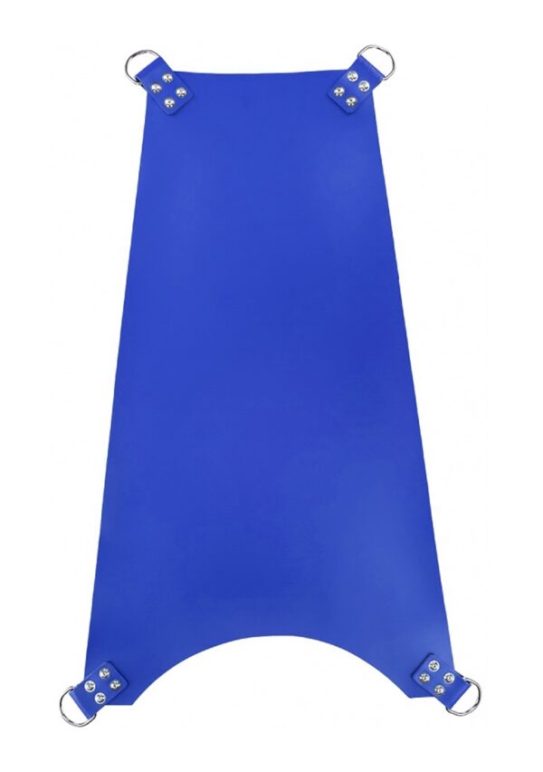 ms19139 1.jpg Adjusted Leather sling - 4 points - Blue