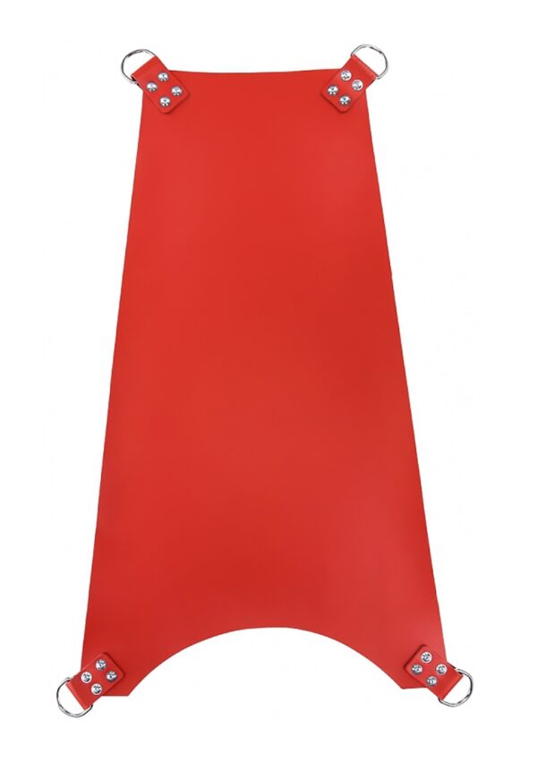 ms25613 1.jpg Adjusted Leather sling - 4 points - Red