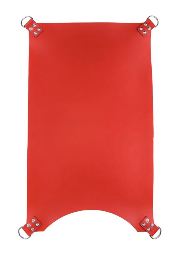 ms25614 1.jpg Leather Sling - 4 points - Red