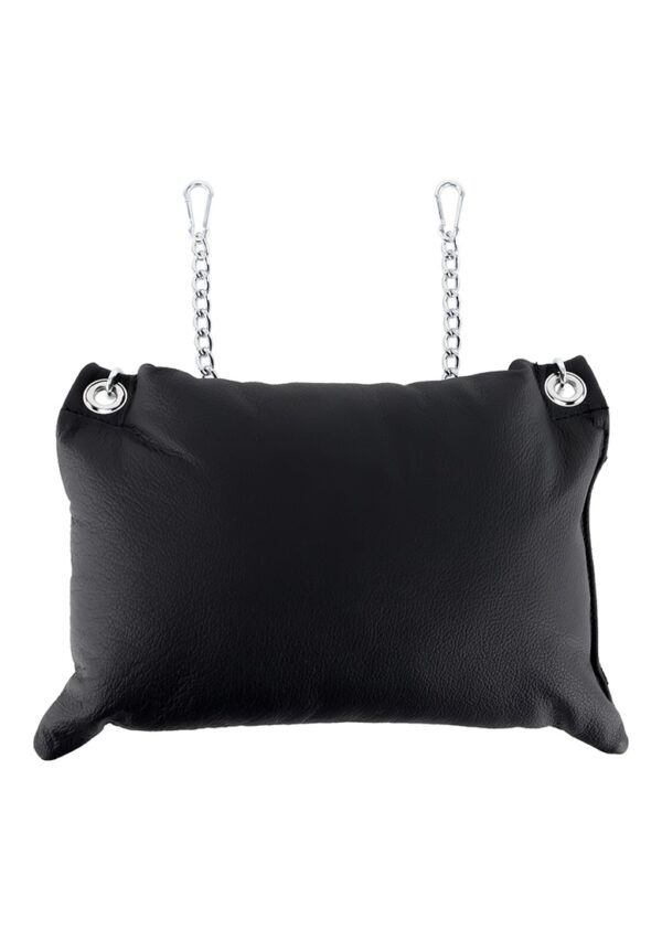 ms31703 1.jpg Leather pillow - Black