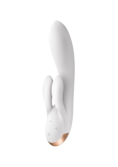 Double Flex - Rabbit Vibrator - white -