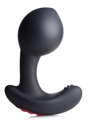 10X Inflatable Vibrating Silicone Prostate Plug - Afbeelding 3