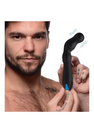 TM 12X Silicone Beaded Prostate Vibrator - Afbeelding 5