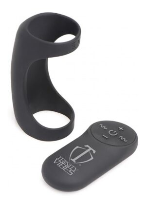 TM 7X G-Shaft Silicone Cock Ring w/ Remote