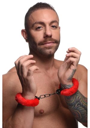 Cuffed in Fur Furry Handcuffs - Afbeelding 3