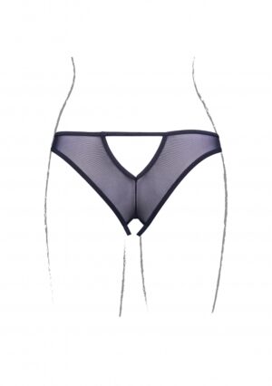 Milou - Brief Open Crotch Golden Details - Black - OS - Afbeelding 10